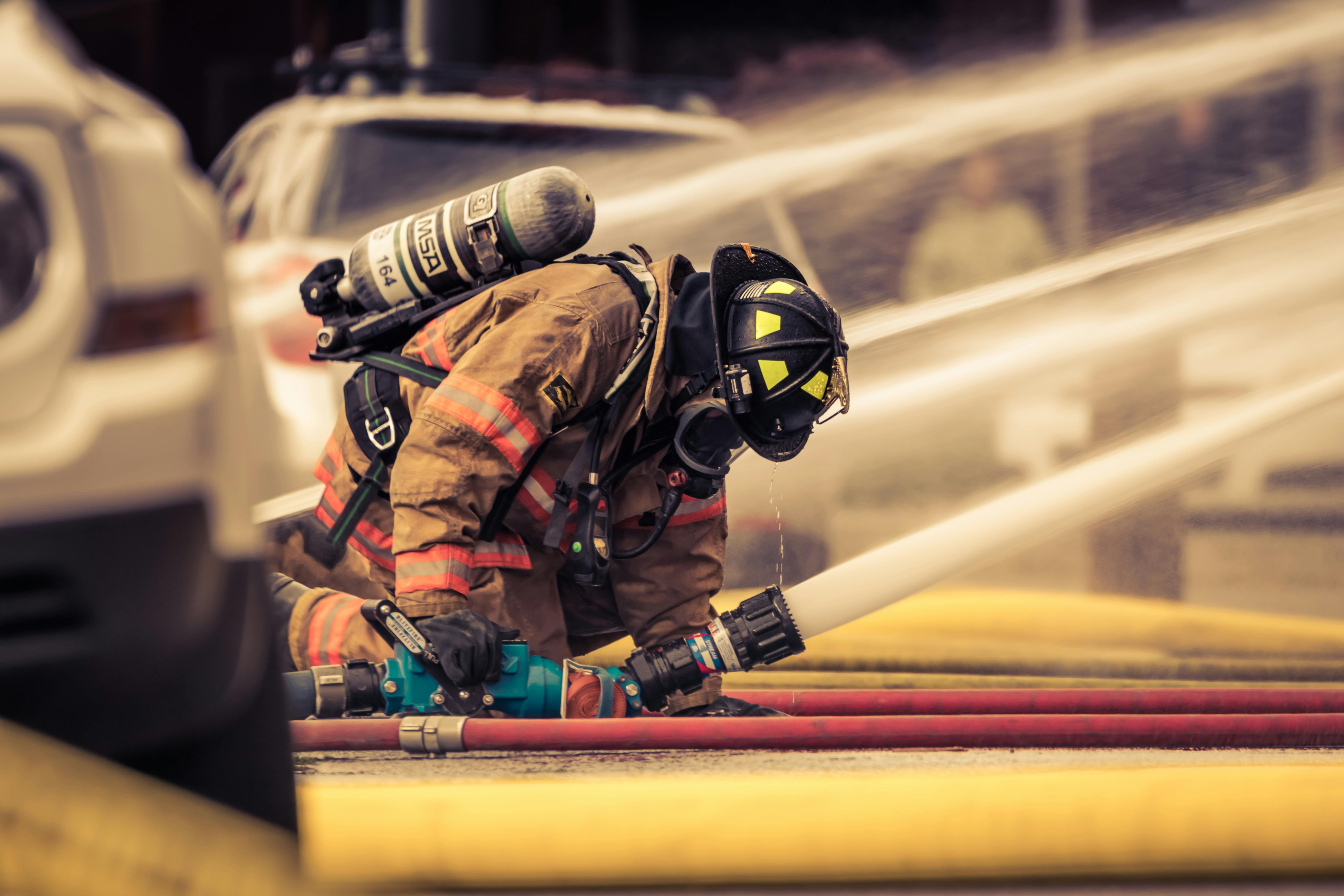 Firefighter in Ontario, Canada